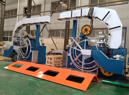 CT-TBJ300 Copper Continuous Extruder is being debugged at the customer site