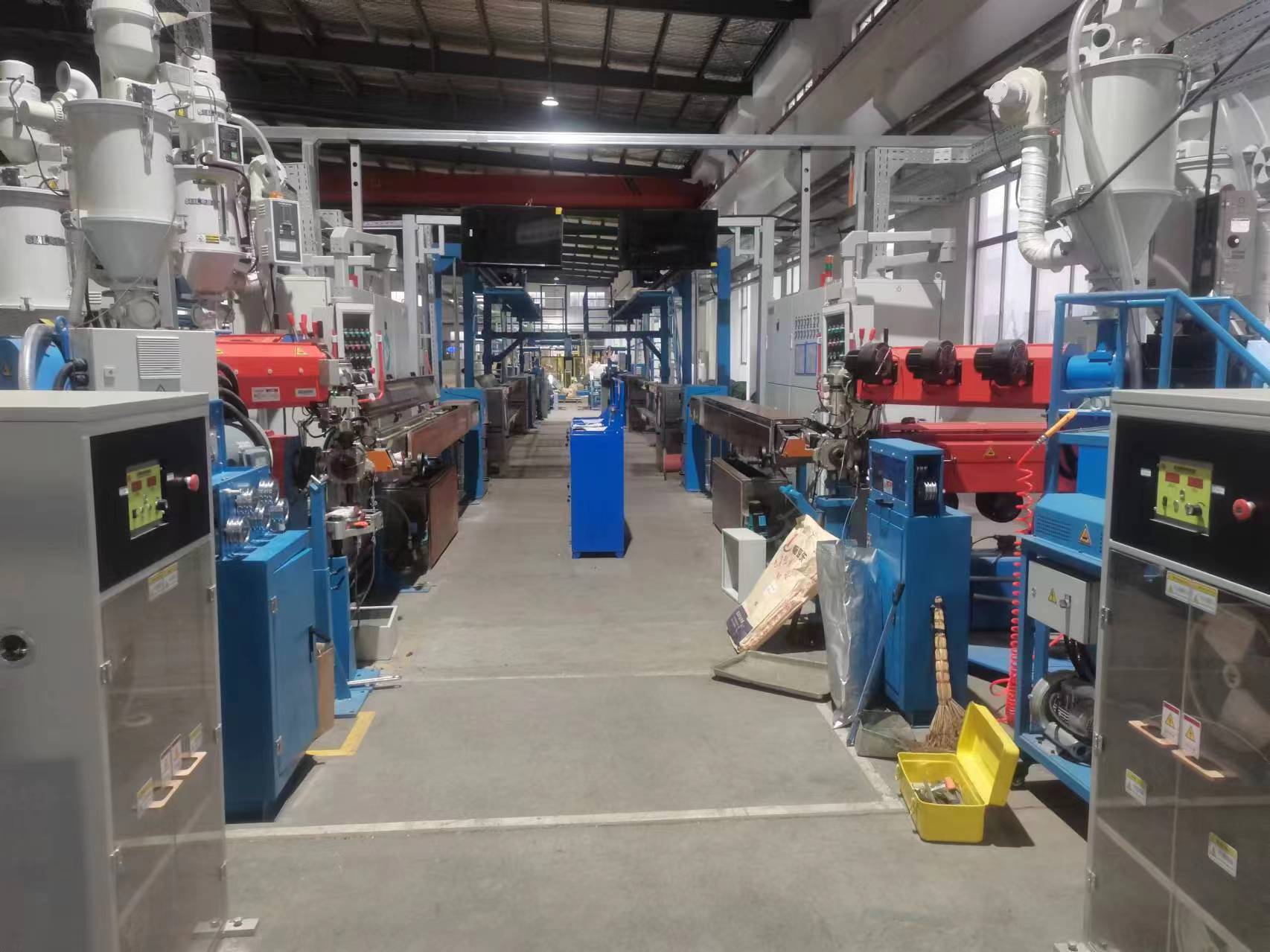 Extrude Production Line In Customer's Factory