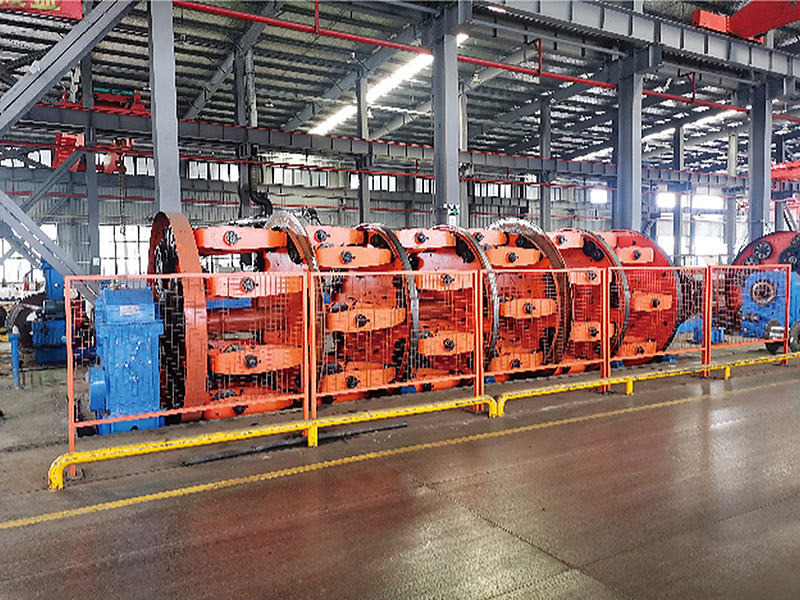 Cradle Type Steel Wire Armoring Machine