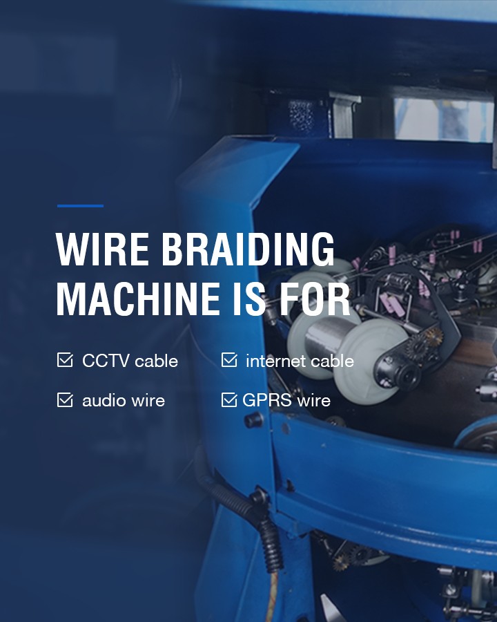 coiling machine for cable, braiding machine for sale