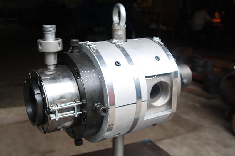 Dual layer dual color co-extrusion column crosshead ( Outer heating)