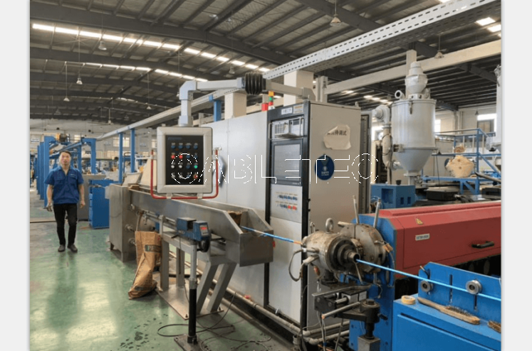 New energy wire and cable extruder extrusion line