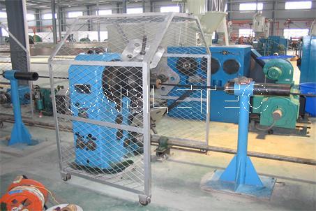 High Speed Horizontal Cable Armoring Line