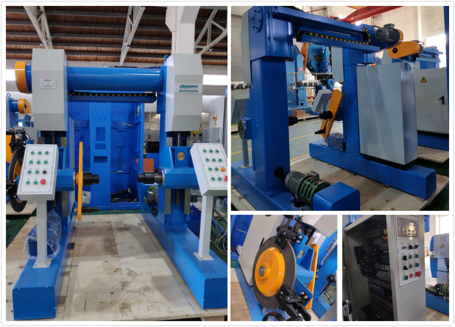 Portal type pay off machine