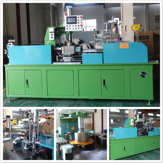 Wire coiling and packing all-in-one machine 