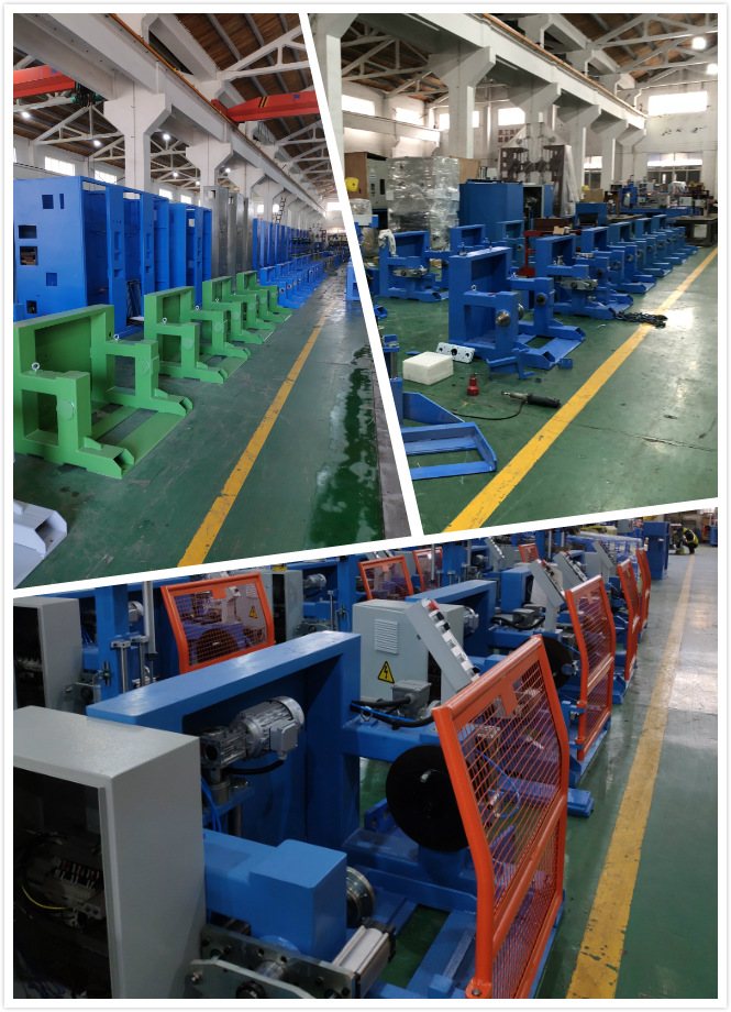 Box Type Active Pay Off and Take Up Machine 