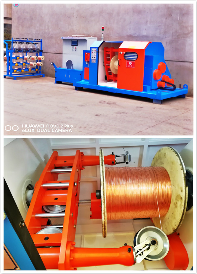 630 mm PLC cantilever type single twister