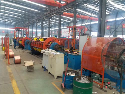 500(12+18+24) rigid frame stranding machine
