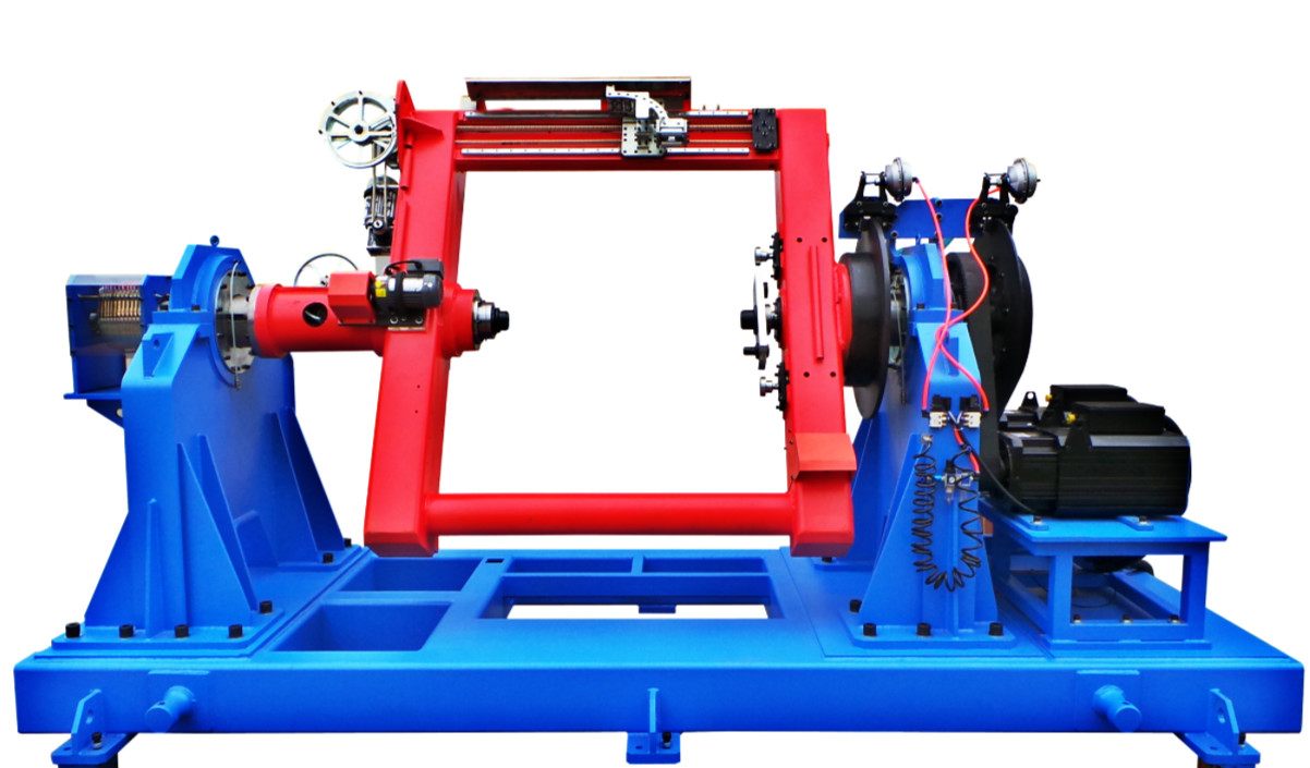 frame type single twisting machine