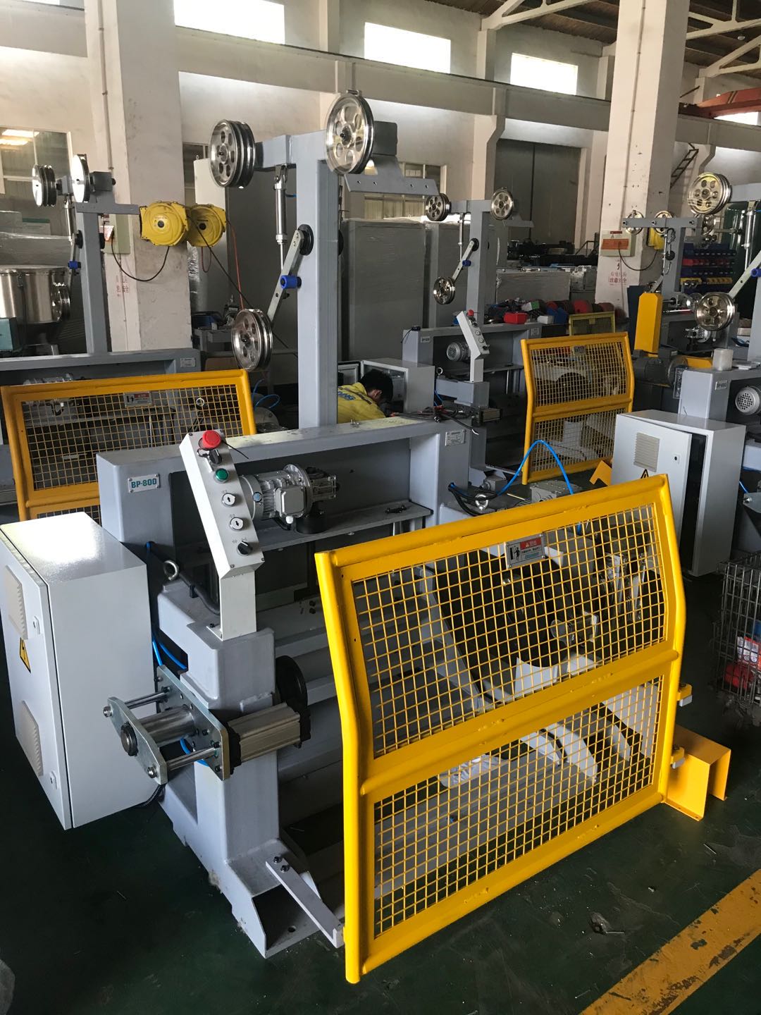 Taping Machine Pay-off ready for shipping