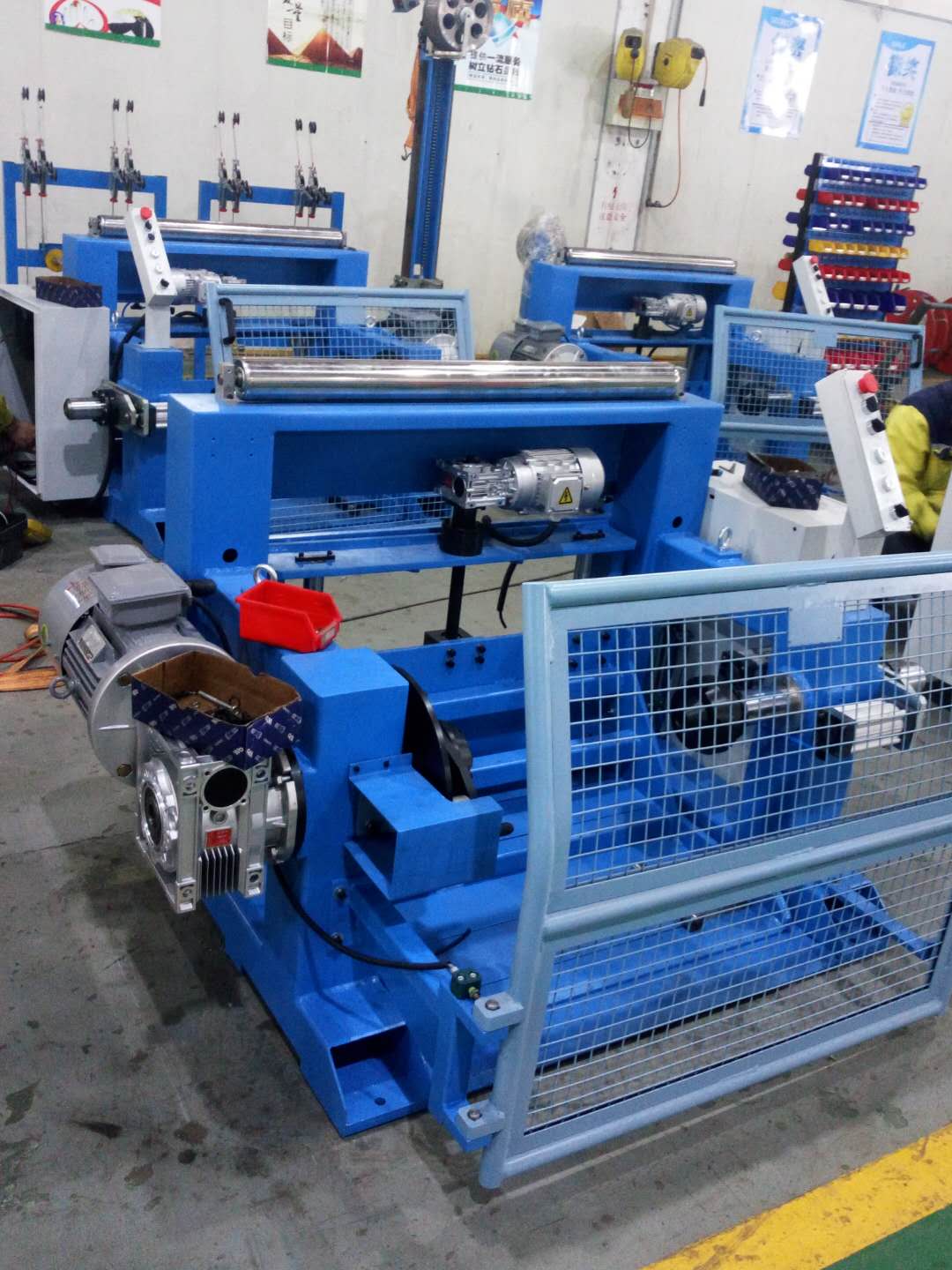 wire pay off machine