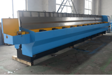 Heavy-Duty Copper Rod Breakdown Machine are testing before shippment