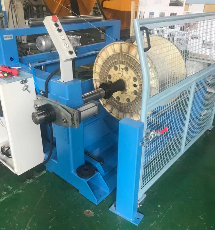 Box type active rewinding machine