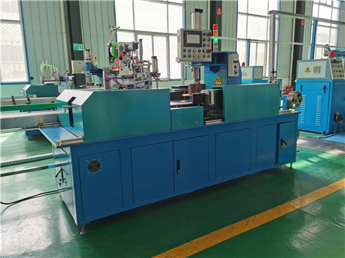 Coiling and packing all-in-one machine for building wire