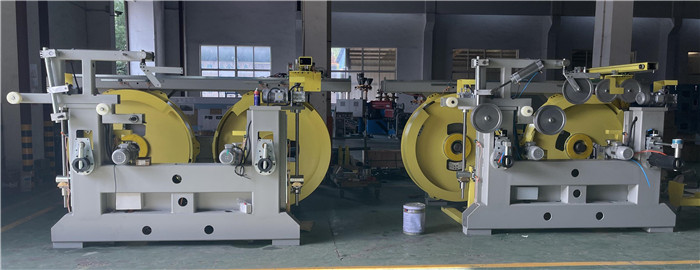 double reel semi-automic take up