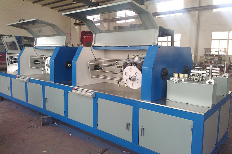 Paper taping machine