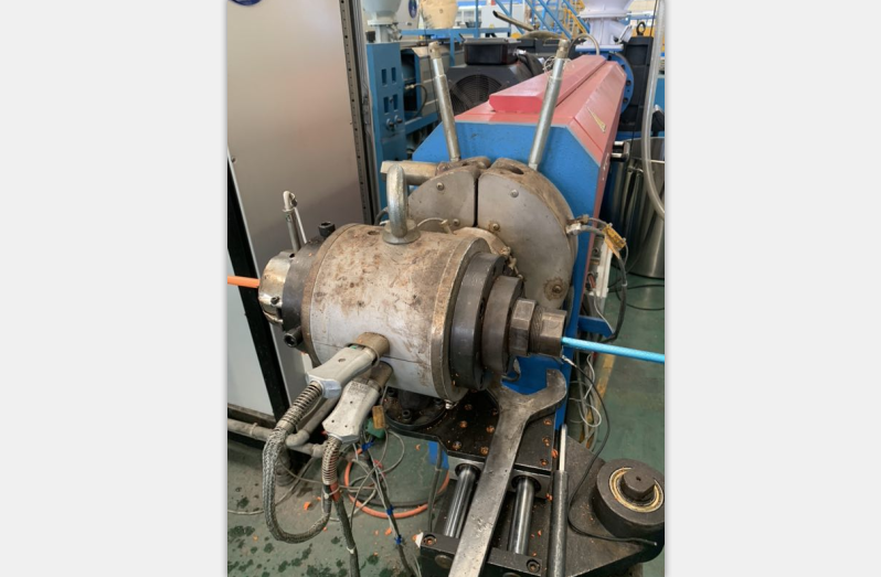 img 1 of New energy wire and cable extruder extrusion line