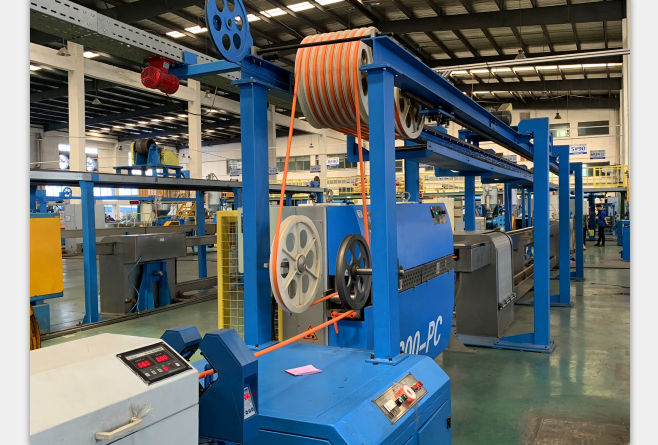 img 2 of New energy wire and cable extruder extrusion line