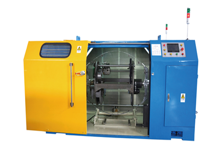 copper wire double twist bunching machine