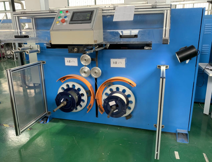 img of Semi-auto change bobbin take up for Optical fiber cables