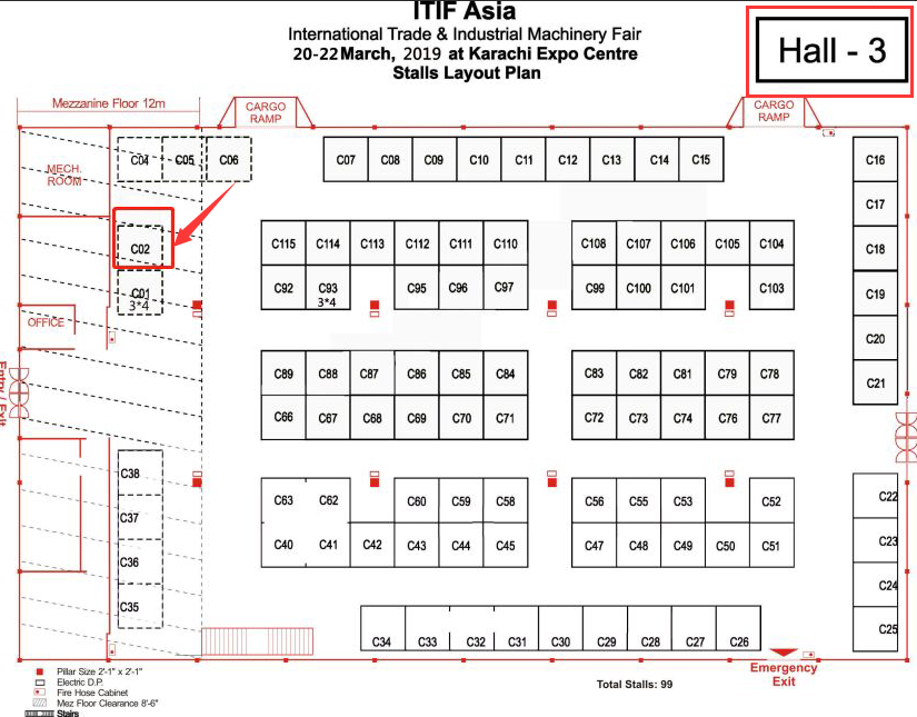 Meet us at the 16th ITIF Asia March 2019 in Pakistan
Meet us at the 16th ITIF Asia March 2019 in Pakistan