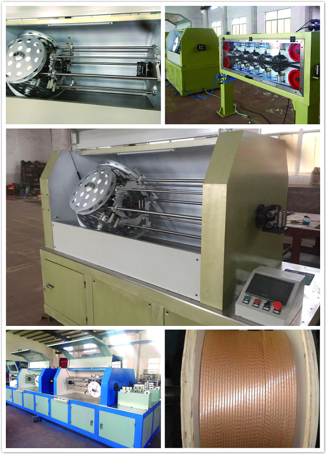 paper wrapped flat copper wire machine copper wire machine